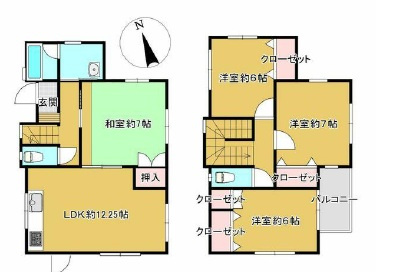 千葉市若葉区小倉台６丁目の間取り
