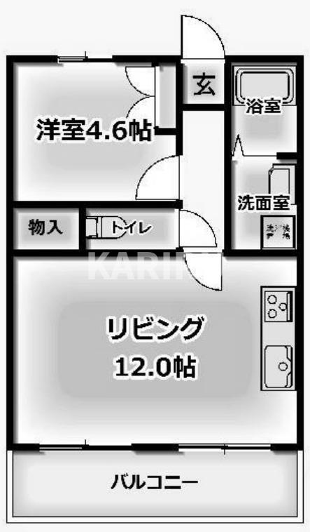 レジデンス日邦の間取り
