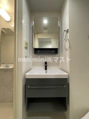 セレニテ谷町四丁目アリエの洗面所