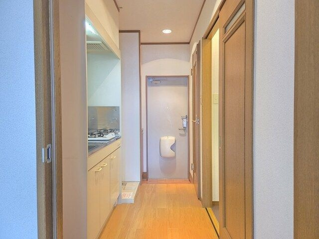 プランドールＡの玄関