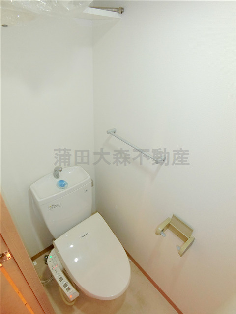 スカイコート蒲田第6のトイレ|温水暖房便座付きのトイレ　