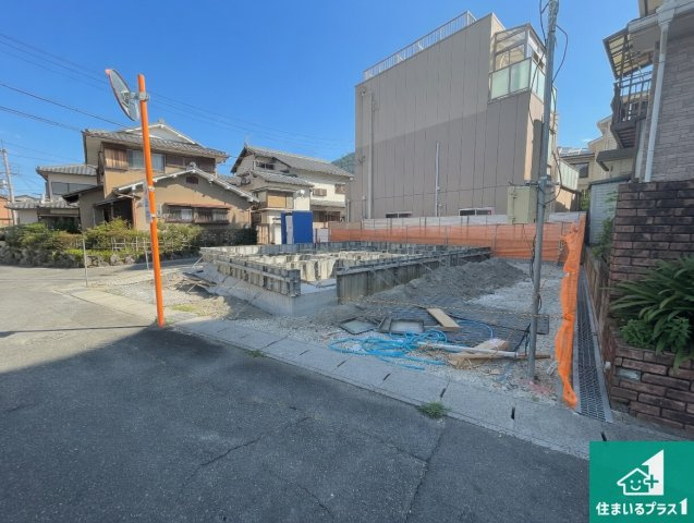 ★大津市坂本　新築一戸建ての外観|現在の進捗状況です！順調に作業進行中、完成が待ち遠しいです！詳細の間取り等、お気軽にお問い合わせください！