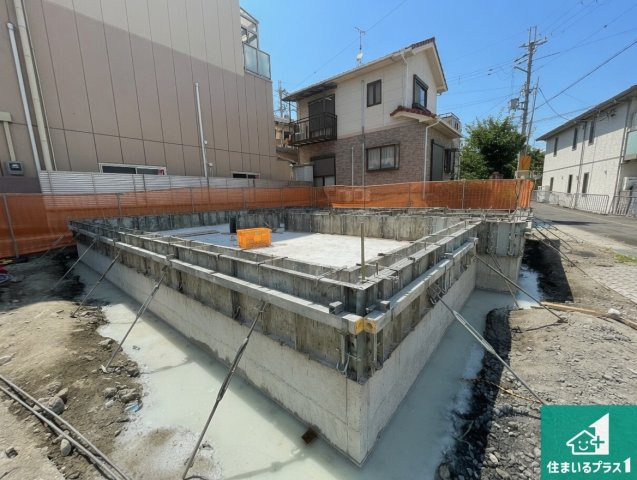 ★大津市坂本　新築一戸建ての外観|現在の進捗状況です！順調に作業進行中、完成が待ち遠しいです！詳細の間取り等、お気軽にお問い合わせください！