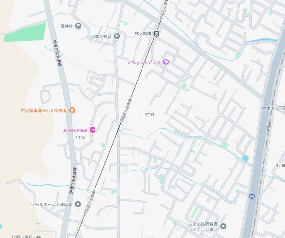 ★大津市坂本　新築一戸建ての地図