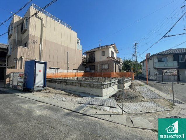 ★大津市坂本　新築一戸建ての外観|現在の進捗状況です！順調に作業進行中、完成が待ち遠しいです！詳細の間取り等、お気軽にお問い合わせください！