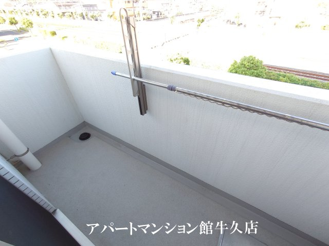 DJひたち野Ⅲのバルコニー