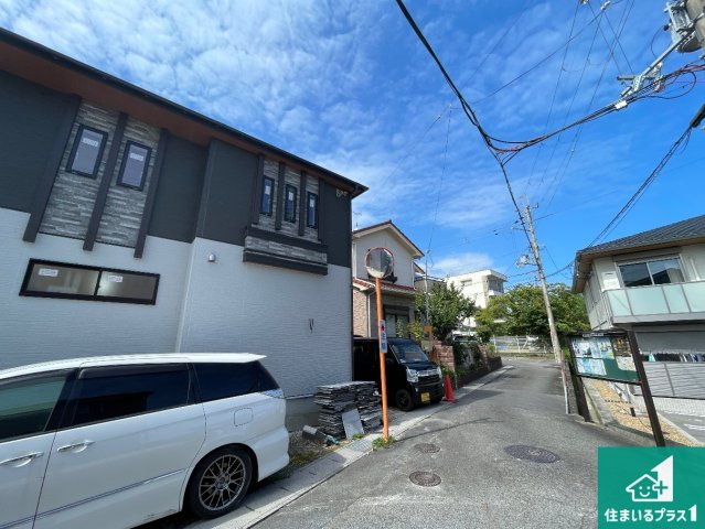 大津市坂本　新築一戸建ての外観|現在の進捗状況です！順調に作業進行中、完成が待ち遠しいです！詳細の間取り等、お気軽にお問い合わせください！