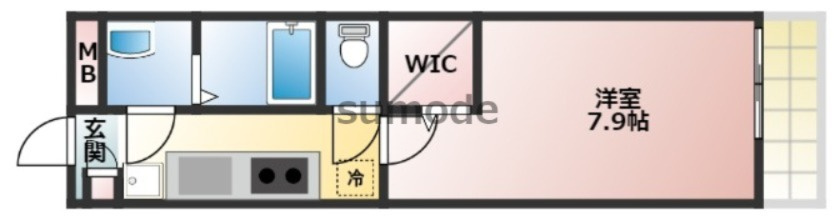 ディオーネ・ジエータ岸部の間取り