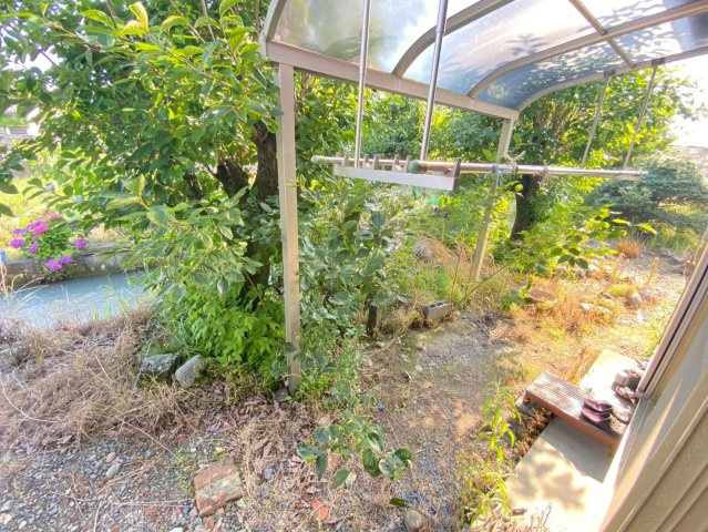 中古戸建の庭