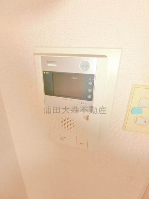 ブルーノコート蒲田の設備|モニター付きインターホン