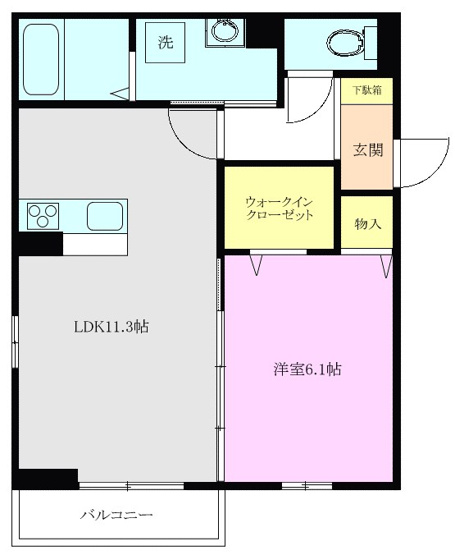 【間取り】 | グランディール和光