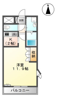 【間取り】 | ネオ　ヴィエント