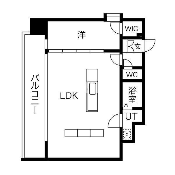 W.O.B.KYOBASHIの間取り
