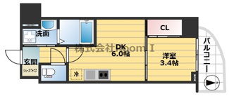 【間取り】 | セレニテ谷町四丁目アリエ
