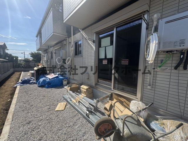 小金井市前原町２丁目のアパートのバルコニー