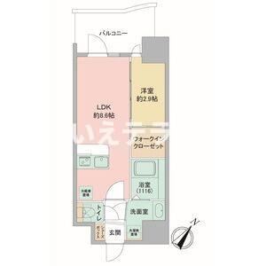 セレニテ神戸駅前アリエの間取り