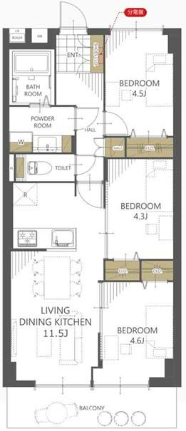 プレジデント中川の間取り|ドキドキの新生活も、安心してスタート。ぴったりの住まいを見つけませんか？クランディアが一緒に住まい選びをサポートします‼　まずは、お気軽にお問合せください　＃クランディア