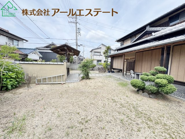 姫路市勝原区山戸　　　JR「はりま勝原駅」徒歩15分の庭