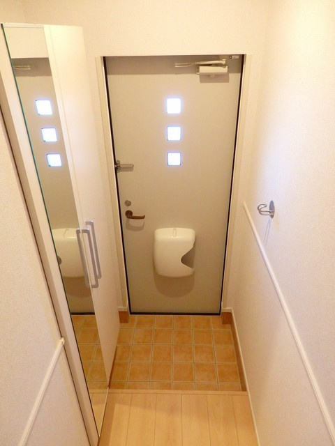 あじさい壱番館の玄関