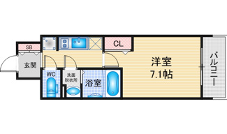 【間取り】 | プレサンス桜通ベルノ | 略図の為、現状優先