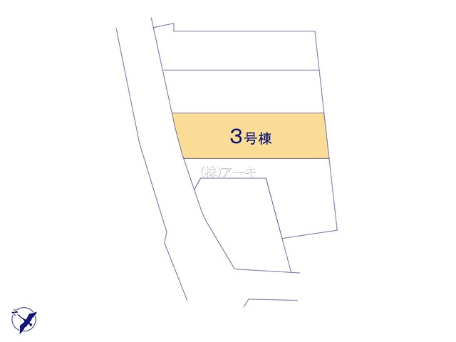 刈谷市井ヶ谷町中切18-1『仲介手数料無料』新築一戸建て・建売の区画図