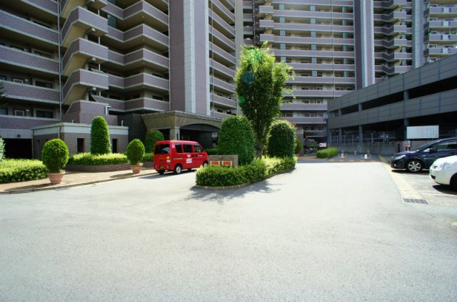 久留米市荘島町の賃貸マンションのロビー|ロビーです