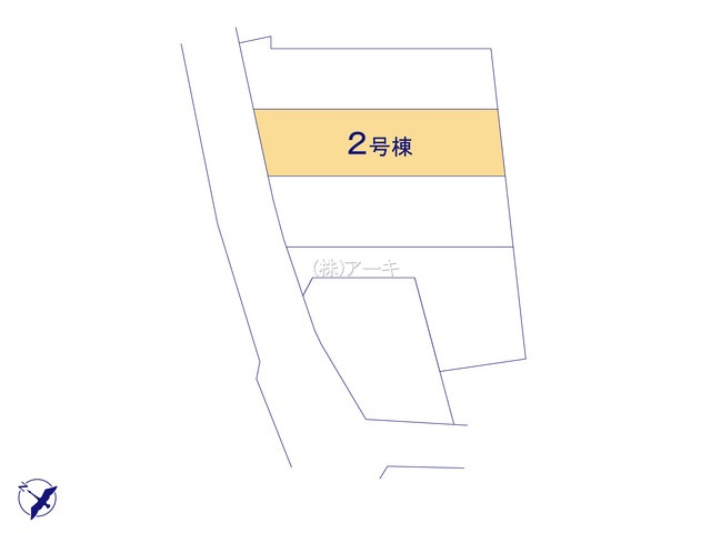 刈谷市井ヶ谷町中切18-1『仲介手数料無料』新築一戸建て・建売の区画図