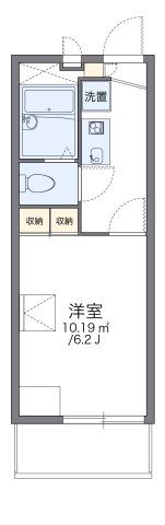 レオパレスネスト中百舌鳥の間取り|代表的な間取のため実際の間取とは異なる場合があります
