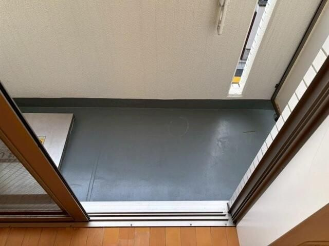 ＬＡリトス西早稲田のバルコニー