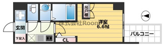【間取り】 | セレニテ谷町四丁目アリエ