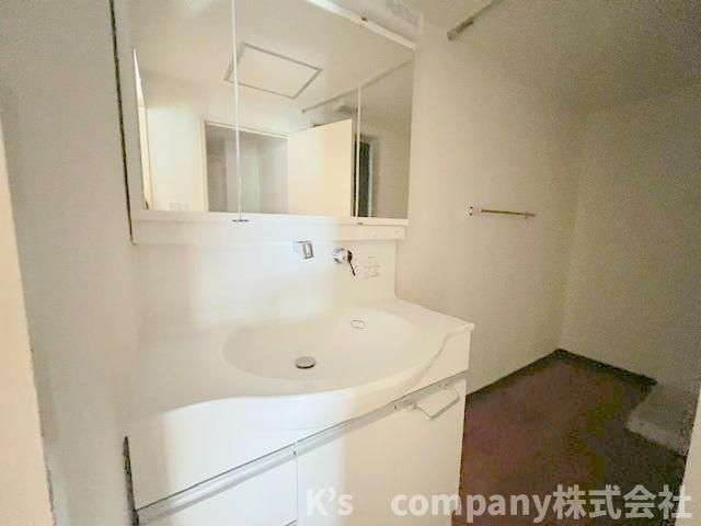 茅ヶ崎市香川1丁目　ライトタウン茅ヶ崎4号棟の独立洗面台|洗面化粧台☆