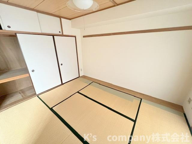 茅ヶ崎市香川1丁目　ライトタウン茅ヶ崎4号棟の和室|リビングに隣接している和室6帖◇