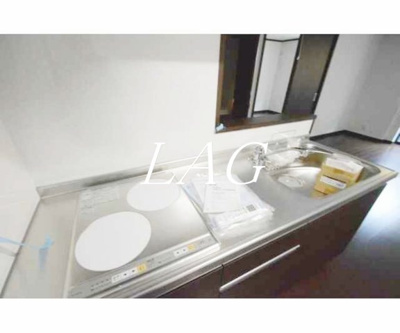 【キッチン】 | Ｌａｎａｉ　Ｈｏｕｓｅ　３９３　Ｌａｕｌｅ’ａ | キッチンです。