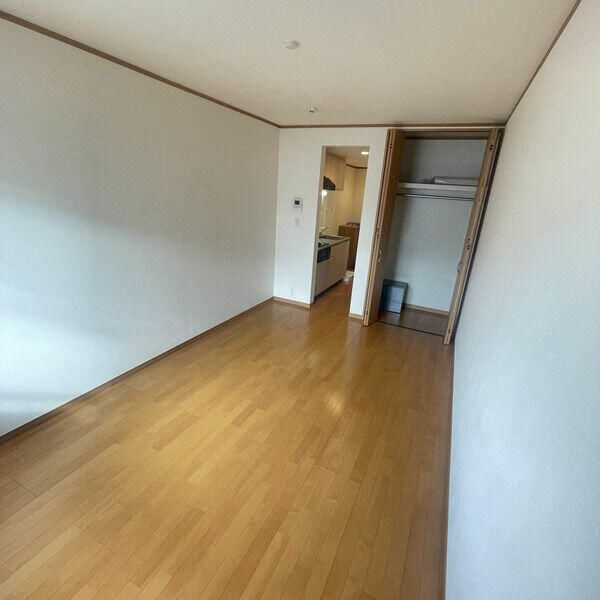伊勢原市石田のアパートの寝室