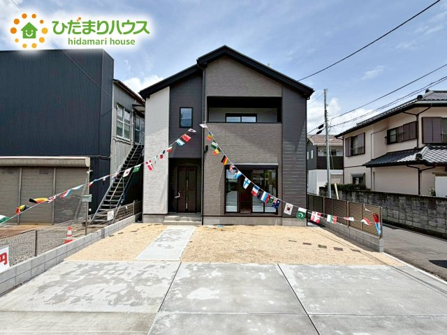 【外観】 | 水戸市渡里町4期　新築戸建 | 同施工メーカー様のモデルハウスのご案内もできます！お気兼ねなくご相談ください！
