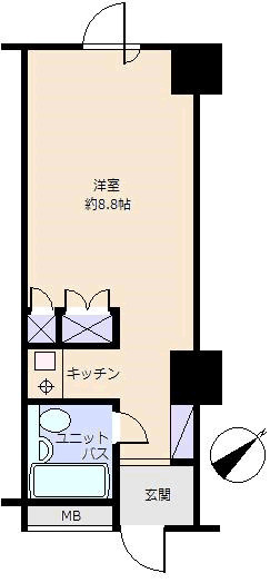 プチモンド熱海の間取り