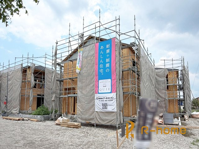 古河市大山第8　新築戸建て　2号棟の外観|近隣の同仕様完成物件をご見学いただけます♪