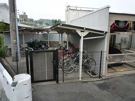 矢野ロジュマンの駐輪場
