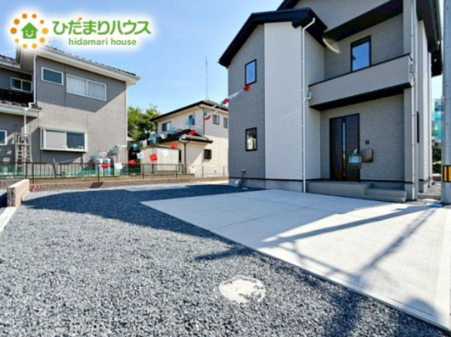 【駐車場】 | ひたちなか市高場6期　新築戸建　1号棟 | マイホームなら駐車場代がかかりません。しかも、自宅の駐車場で洗車が出来ます！今までコイン洗車に行っていた手間も省けて、節約にも繋がります(^^♪