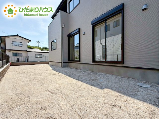 【庭】 | ひたちなか市高場6期　新築戸建　1号棟 | お庭でBBQやプールもできちゃいます♪