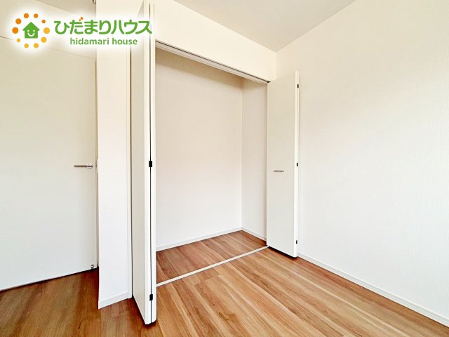 【収納】 | ひたちなか市高場6期　新築戸建　1号棟 | クローゼットタイプの収納は荷物がどこにあるかすぐに見つかります！
