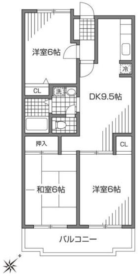 【間取り】 | ウィンダム宮前