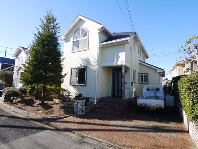 東金市季美の森東1　中古戸建の外観|内装リフォーム令和6年12月  ４LDK 玄関ホール吹抜け 軽自動車2台可 都市ガス上下水