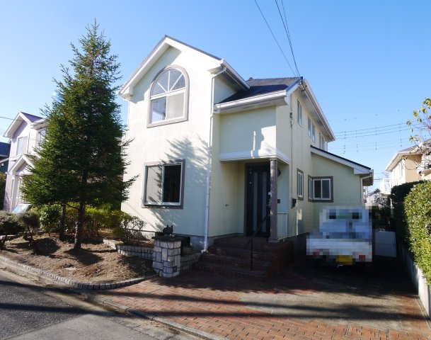 東金市季美の森東1　中古戸建の外観|内装リフォーム令和6年12月  ４LDK 玄関ホール吹抜け 軽自動車2台可 都市ガス上下水