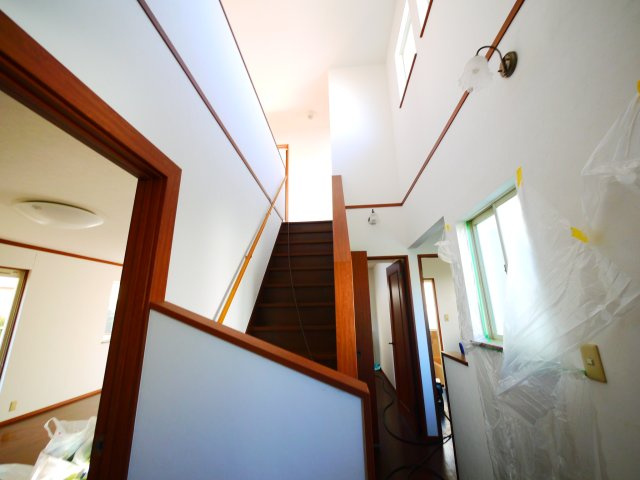 東金市季美の森東1　中古戸建の内装|内装リフォーム令和6年12月  ４LDK 玄関ホール吹抜け 軽自動車2台可 都市ガス上下水