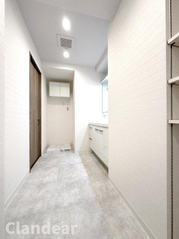 マック梅島コートの洗面所|ドキドキの新生活も、安心してスタート。ぴったりの住まいを見つけませんか？クランディアが一緒に住まい選びをサポートします‼　まずは、お気軽にお問合せください　＃クランディア