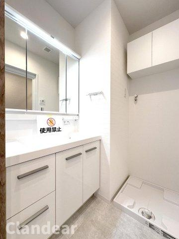 マック梅島コートの独立洗面台|ドキドキの新生活も、安心してスタート。ぴったりの住まいを見つけませんか？クランディアが一緒に住まい選びをサポートします‼　まずは、お気軽にお問合せください　＃クランディア