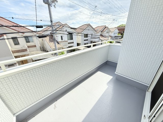 神戸市垂水区塩屋町６丁目新築戸建のバルコニー