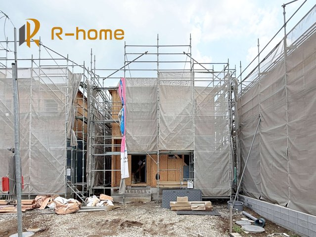 古河市大山第8　新築戸建て　4号棟の外観|近隣の同仕様完成物件をご見学いただけます♪