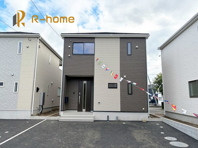 古河市大山第8　新築戸建て　4号棟の外観|『耐震＋制震』を兼ね備えた家。QUIE（クワイエ）。